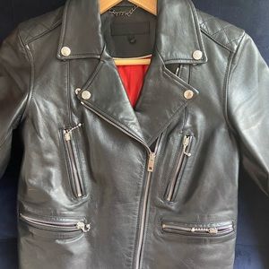 Rag and bone leather jacket